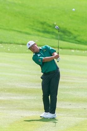 March 16, 2024, Ponte Vedra Beach, Florida, United States: SUNGJAE IM (KOR) hits a fairway shot on the 9th hole during the third round at the 2024 PLAYERS Championship at TPC Sawgrass. Ponte Vedra Beach United States - ZUMAw109 20240316_fap_w109_011 Copyright: xDebbyxWongx