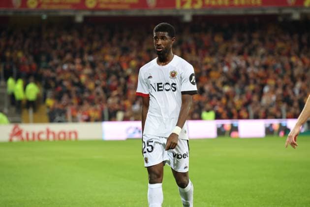 Mohamed-Ali CHO (OGC Nice) lors du match RC Lens - OGC Nice, Ligue 1, stade Bollaert-Delelis, le 16 mars 2024 FOOTBALL : RC LENS vs NICE - LIGUE 1 - 16 03 2024 LaurentSanson Panoramic 