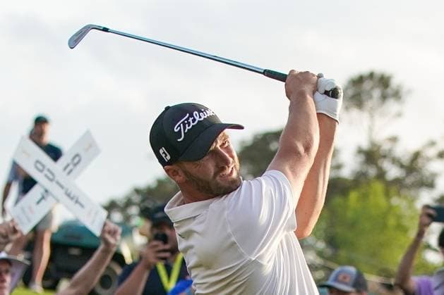 March 16, 2024, Ponte Vedra Beach, Florida, United States: WYNDHAM CLARK (USA) tees off the 18th hole during the third round of the 2024 PLAYERS Championship at TPC Sawgrass. Ponte Vedra Beach United States - ZUMAw109 20240316_fap_w109_033 Copyright: xDebbyxWongx