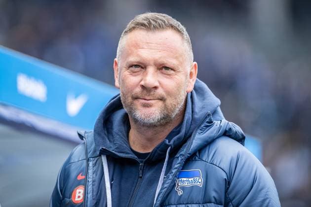 2. Fußball Bundesliga, Hertha BSC vs FC Schalke 04; Berlin, 17.03.2024 Pal Dardai (Trainer Hertha BSC) 2. Fußball Bundesliga, Hertha BSC vs FC Schalke 04, Olympiastadion, Berlin, 17.03.2024 DFL REGULATIONS PROHIBIT ANY USE OF PHOTOGRAPHS AS IMAGE SEQUENCES AND OR QUASI-VIDEO.