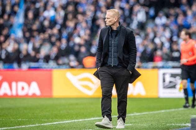 2. Fußball Bundesliga, Hertha BSC vs FC Schalke 04; Berlin, 17.03.2024 Karel Geraerts (Trainer FC Schalke 04) 2. Fußball Bundesliga, Hertha BSC vs FC Schalke 04, Olympiastadion, Berlin, 17.03.2024 DFL REGULATIONS PROHIBIT ANY USE OF PHOTOGRAPHS AS IMAGE SEQUENCES AND OR QUASI-VIDEO.