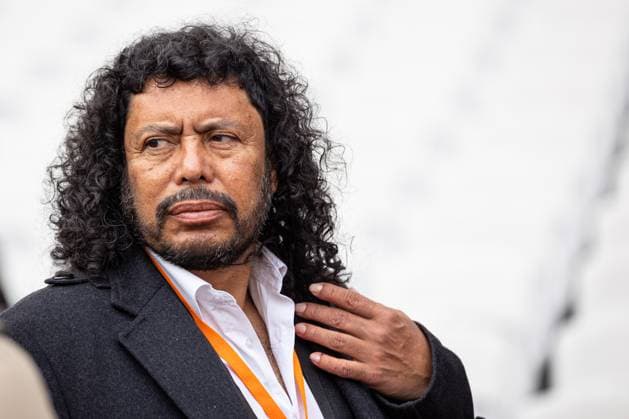 Sport Themen der Woche KW11 Sport Bilder des Tages West Ham United v Aston Villa Premier League Rene Higuita, former Columbian national team, Nationalteam Goalkeeper at the Premier League match at the London Stadium, Stratford Copyright: xChrisxMyattx FIL-19855-0005 UK Newspapers OUT