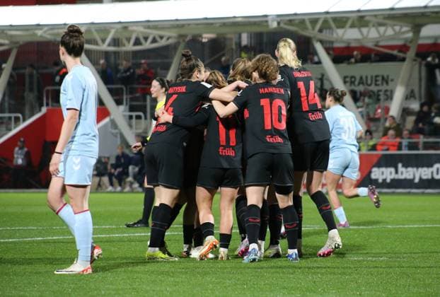 18.03.2024, xgrfx, Fussball 1.Bundesliga Damen, Bayer Leverkusen - 1.FC Köln emspor, v.l. Tor, Lilla Turanyi (Bayer Leverkusen) (DFL DFB REGULATIONS PROHIBIT ANY USE OF PHOTOGRAPHS as IMAGE SEQUENCES and or QUASI-VIDEO) Leverkusen