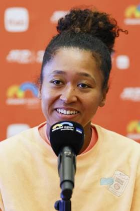 Tennis: Miami Open Japanese tennis player Naomi Osaka attends a press conference, PK, Pressekonferenz in Miami, Florida, on March 19, 2024, ahead of the Miami Open.  A14AA0002615977P