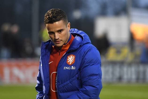 VEENDAM, 20-03-2024, De Langeleegte, football, European Qualifiers, season 2023 2024, Netherlands U19 - Lithuania U19, Netherlands Under19 assistant coach Ibrahim Afellay Netherlands U19 - Lithuania U19  x24746080x Copyright: