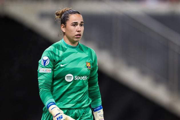 Fußball, Frauen, CL, SK Brann Bergen - FC Barcelona 240320 Catalina Coll of Barcelona during the UEFA Women s Champions League quarterfinal football match between Brann and Barcelona on March 20, 2024 in Bergen. Photo: Marius Simensen BILDBYRAN Cop 238 barcelona bbeng brann champions league dam football fotball fotboll kvartfinale quarter final tfk uefa women s champions league Copyright: MARIUSxSIMENSEN BB240320BB874