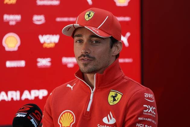 21.03.2024, Albert Park Circuit, Melbourne, FORMULA 1 ROLEX AUSTRALIAN GRAND PRIX 2024 ,im Bild Charles Leclerc (MCO), Scuderia Ferrari Melbourne Albert Park Circuit Victoria Australien
