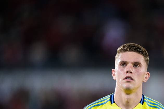 240321 Viktor Gyökeres of Sweden during the International Friendly, Länderspiel, Nationalmannschaft football match between Portugal and Sweden on March 21, 2024 in Guimaraes. Photo: Joel Marklund BILDBYRAN kod JM JM0566 bbeng fotboll football soccer fotball träningslandskamp international friendly portugal sverige sverige a sweden Copyright: JOELxMARKLUND BB240321JM208