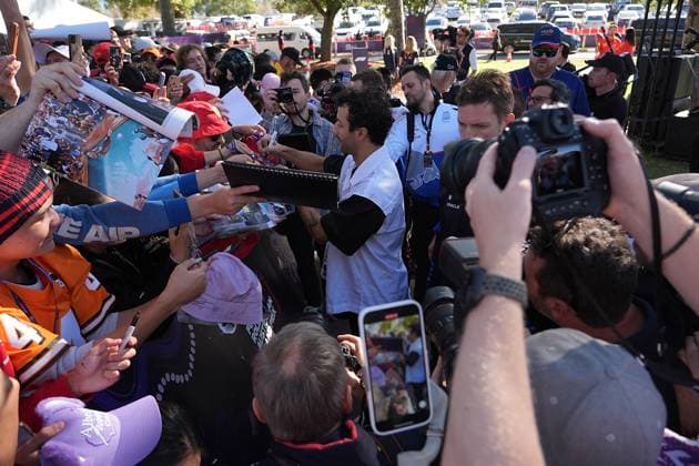22.03.2024, Albert Park Circuit, Melbourne, FORMULA 1 ROLEX AUSTRALIAN GRAND PRIX 2024 ,im Bild Daniel Ricciardo (AUS), Visa Cash App RB Formula One Team Melbourne Albert Park Circuit Victoria Australien