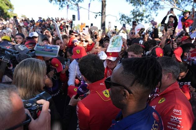 FORMULA 1 ROLEX AUSTRALIAN GRAND PRIX 2024 22.03.2024, Albert Park Circuit, Melbourne, FORMULA 1 ROLEX AUSTRALIAN GRAND PRIX 2024 ,im Bild Charles Leclerc (MCO), Scuderia Ferrari