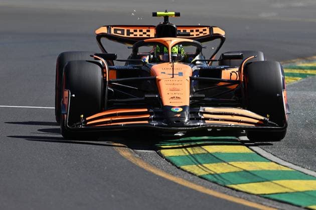 AUSTRALIAN F1 GRAND PRIX, Lando Norris of McLaren during Free Practice One at the Albert Park Grand Prix Circuit in Melbourne, Friday, March 22, 2024. ( NO ARCHIVING, EDITORIAL USE ONLY, NO USE IN BOOKS WITHOUT CONSENT MELBOURNE VICTORIA AUSTRALIA  Copyright: xJOELxCARRETTx 20240322001920925898
