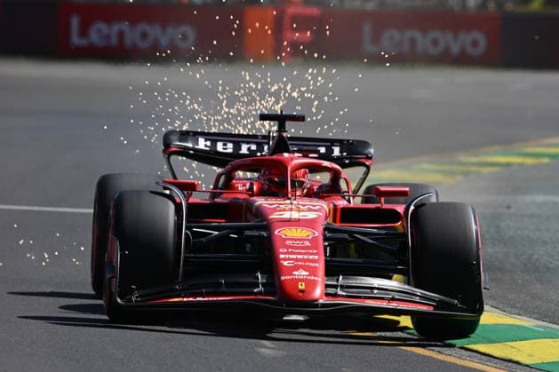 AUSTRALIAN F1 GRAND PRIX, Charles Leclerc of Ferrari during Free Practice One at the Albert Park Grand Prix Circuit in Melbourne, Friday, March 22, 2024. ( NO ARCHIVING, EDITORIAL USE ONLY, NO USE IN BOOKS WITHOUT CONSENT MELBOURNE VICTORIA AUSTRALIA  Copyright: xJOELxCARRETTx 20240322001920931342