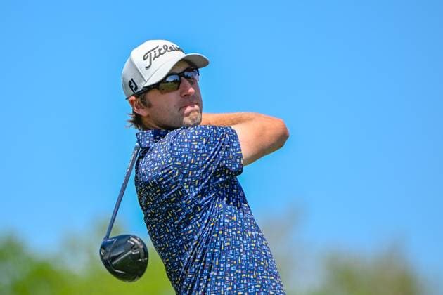 PALM HARBOR, FL - MARCH 21: Richy Werenski (USA) watches his tee shot on 10 during Rd1 of the Valspar Championship at Innisbrook Resort - Copperhead, on March 21, 2024, in Palm Harbor, Florida. (Photo by Ken Murray Icon Sportswire) GOLF: MAR 21 PGA, Golf Herren Valspar Championship EDITORIAL USE ONLY Icon2403210501