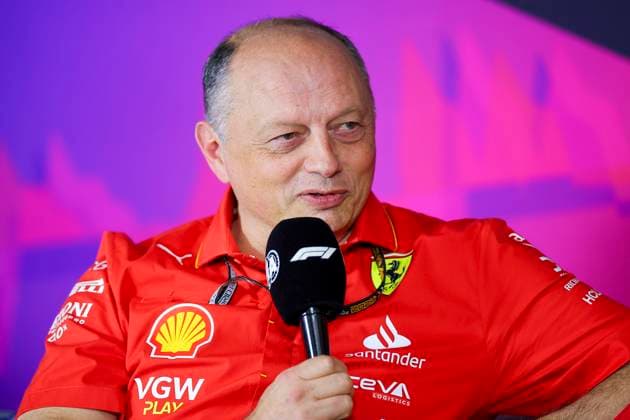 VASSEUR FrÃ dÃ ric (fra), Team Principal & General Manager of the Scuderia Ferrari, portrait during the Formula 1 Rolex Australian Grand Prix 2024, 3rd round of the 2024 Formula One World Championship, WM, Weltmeisterschaft from March 22 to 24, 2024 on the Albert Park Circuit, in Melbourne, Australia - F1 - AUSTRALIAN GRAND PRIX 2024 DPPI Panoramic  240322_R03_AUSTRALIA_EA029604
