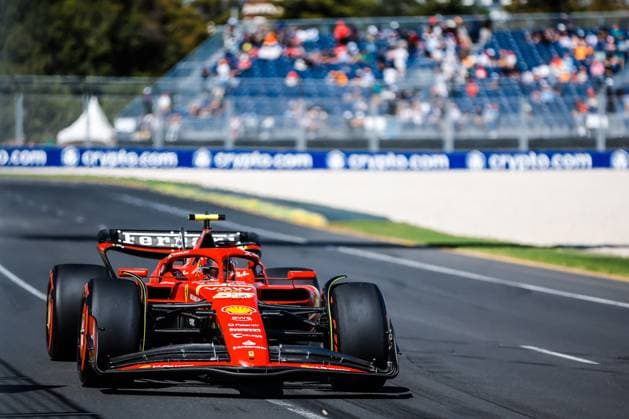 March 22, 2024, Melbourne, Victoria, Australia: MELBOURNE, AUSTRALIA - MARCH 22: Carlos Sainz of Spain drives the Ferrari SF-24 during first practice in the 2024 Australian Grand Prix at Albert Park in Melbourne, Australia Melbourne Australia - ZUMAp121 20240322_zsp_p121_012 Copyright: xChrisxPutnamx