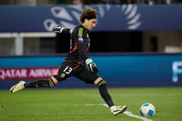 RECORD DATE NOT STATED CONCACAF NATIONS LEAGUE 2023-2024 Panama vs Mexico SF Guillermo Ochoa of Mexico during the Semifinals match between Panama and Mexico (Mexican national team, Nationalteam as part of the 2024 Concacaf Nations League, at AT-T Stadium, Arlington, Texas, on March 21, 2024. ARLINGTON TEXAS UNITED STATES  Copyright: xDavidxLeahx 20240321214057_CNL_24_SF_PAN_MEX_OCHOA281