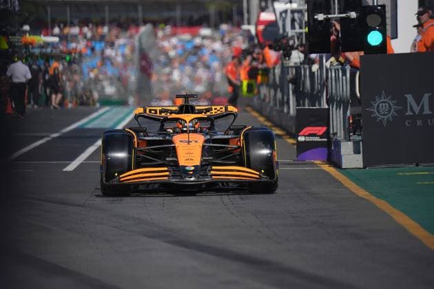 FORMULA 1 ROLEX AUSTRALIAN GRAND PRIX 2024 22.03.2024, Albert Park Circuit, Melbourne, FORMULA 1 ROLEX AUSTRALIAN GRAND PRIX 2024 ,im Bild Oscar Piastri (AUS), McLaren F1 Team