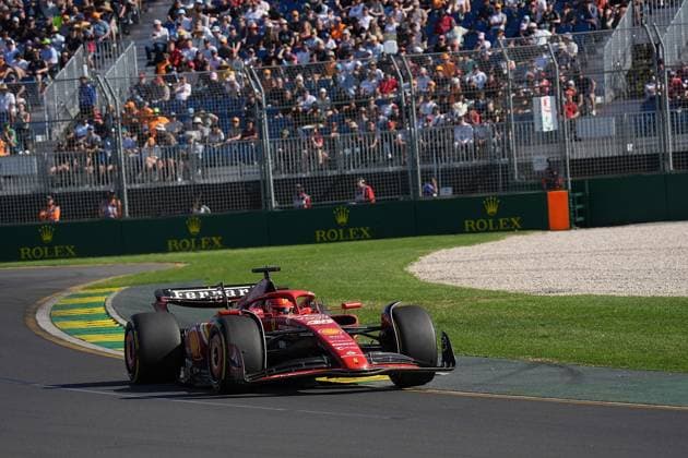 22.03.2024, Albert Park Circuit, Melbourne, FORMULA 1 ROLEX AUSTRALIAN GRAND PRIX 2024 ,im Bild Charles Leclerc (MCO), Scuderia Ferrari Melbourne Albert Park Circuit Victoria Australien