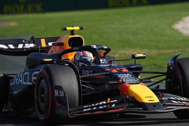 22.03.2024, Albert Park Circuit, Melbourne, FORMULA 1 ROLEX AUSTRALIAN GRAND PRIX 2024 ,im Bild Sergio Perez (MEX), Oracle Red Bull Racing Melbourne Albert Park Circuit Victoria Australien