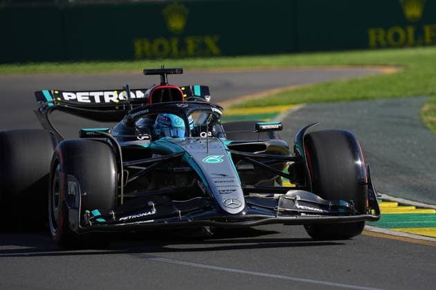 FORMULA 1 ROLEX AUSTRALIAN GRAND PRIX 2024 22.03.2024, Albert Park Circuit, Melbourne, FORMULA 1 ROLEX AUSTRALIAN GRAND PRIX 2024 ,im Bild George Russell (GBR), Mercedes-AMG Petronas Formula One Team