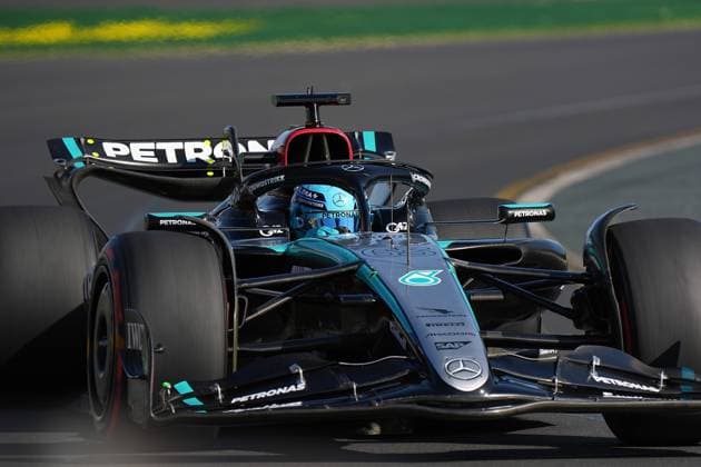 FORMULA 1 ROLEX AUSTRALIAN GRAND PRIX 2024 22.03.2024, Albert Park Circuit, Melbourne, FORMULA 1 ROLEX AUSTRALIAN GRAND PRIX 2024 ,im Bild George Russell (GBR), Mercedes-AMG Petronas Formula One Team