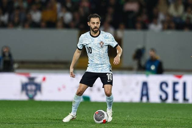 Bernardo Silva (POR), MARCH 21, 2024 - Football Soccer : International Friendly, Länderspiel, Nationalmannschaft match between Portugal 5-2 Sweden at the Estadio Don Afonso Henriquesa in Guimaraes, Portugal. Noxthirdxpartyxsales  (247977285)