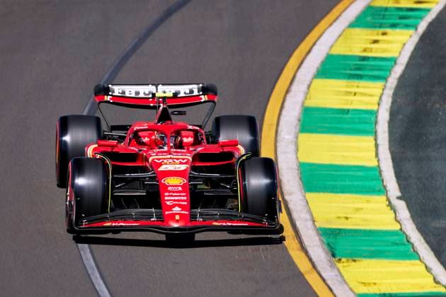 SAINZ Carlos Jr. F1 Team Scuderia Ferrari FIA F1 Saison 2024 Formel 1 GP Australien am 22. 03. 2024 in Melbourne Copyright: xJerryxAndrex