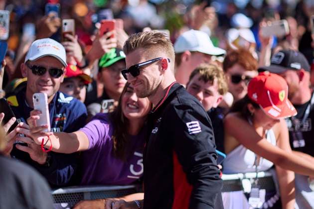 HUELKENBERG Nico F1 Team Haas FIA F1 Saison 2024 Formel 1 GP Australien am 22. 03. 2024 in Melbourne Copyright: xJerryxAndrex
