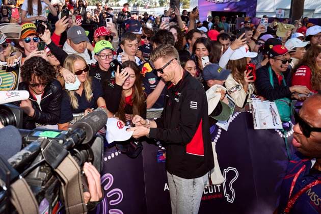 HUELKENBERG Nico F1 Team Haas FIA F1 Saison 2024 Formel 1 GP Australien am 22. 03. 2024 in Melbourne Copyright: xJerryxAndrex