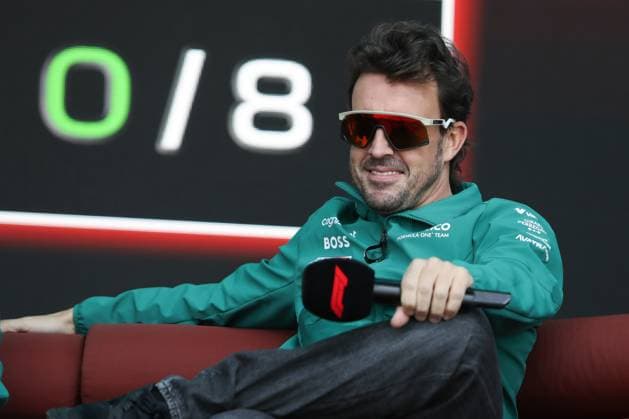 March 22, 2024: FERNANDO ALONSO of Team Aston Martin on stage during the Fan Forum Event at the 2024 Formula One Australian Grand Prix at the Albert Park Circuit in Melbourne on March 22, 2024 in Melbourne, Australia - ZUMAa155 20240322_aaa_a155_031 Copyright: xChristopherxKhouryx