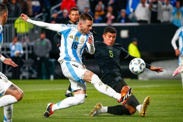 March 22, 2024, Harrison, Nj, United States: FILADo°LFIA, EUA, 22.03.2024 - ARGENTINA-EL SALVADOR - G. Lo Celso da Argentina durante partida contra El Salvador em partida amistosa internacional no Lincoln Financial Field na Filadelfia nos Estado Unidos na noite desta sexta-feira, 22. Harrison United States - ZUMAv122 20240322_aap_v122_014 Copyright: xWilliamxVolcovx