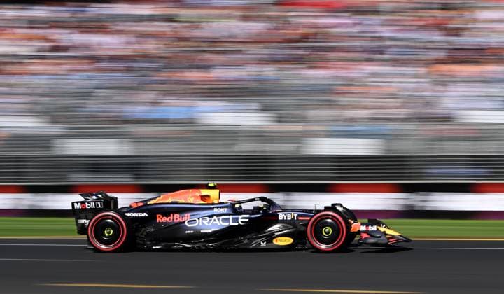 AUSTRALIAN F1 GRAND PRIX, Max Verstappen of Red Bull Racing during the qualifying session at the Australian Grand Prix 2024 on Albert Park Circuit in Melbourne, Saturday, March 23, 2024. ( NO ARCHIVING, EDITORIAL USE ONLY, NO USE IN BOOKS WITHOUT CONSENT MELBOURNE VICTORIA AUSTRALIA  Copyright: xJOELxCARRETTx 20240323001921470915