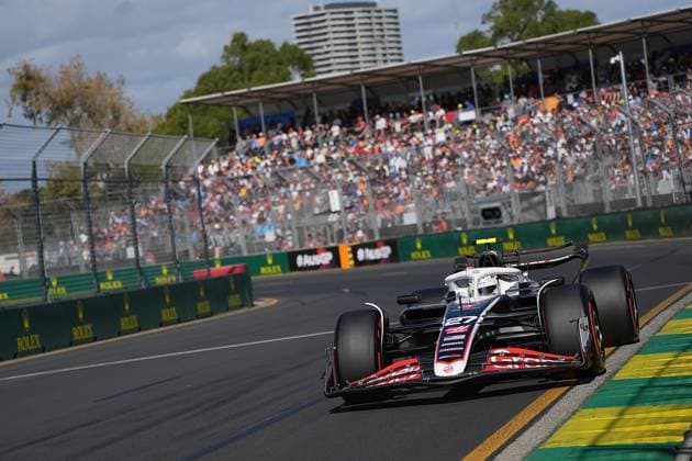 23.03.2024, Albert Park Circuit, Melbourne, FORMULA 1 ROLEX AUSTRALIAN GRAND PRIX 2024 ,im Bild Nico Hülkenberg (DEU), Haas F1 Team Melbourne Albert Park Circuit Victoria Australien