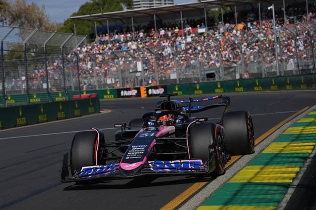 23.03.2024, Albert Park Circuit, Melbourne, FORMULA 1 ROLEX AUSTRALIAN GRAND PRIX 2024 ,im Bild Esteban Ocon (FRA), Alpine F1 Team Melbourne Albert Park Circuit Victoria Australien