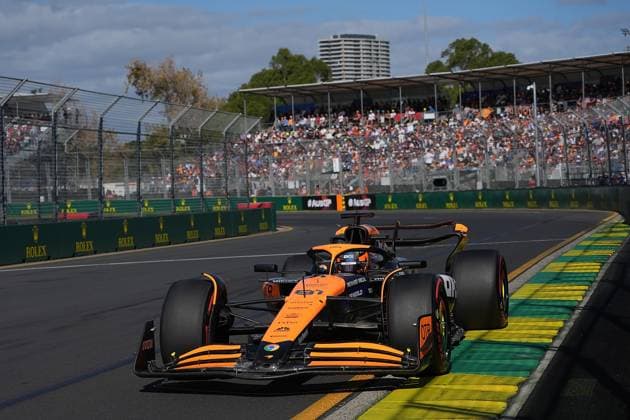 23.03.2024, Albert Park Circuit, Melbourne, FORMULA 1 ROLEX AUSTRALIAN GRAND PRIX 2024 ,im Bild Oscar Piastri (AUS), McLaren F1 Team Melbourne Albert Park Circuit Victoria Australien