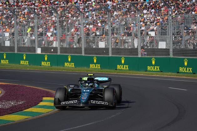 23.03.2024, Albert Park Circuit, Melbourne, FORMULA 1 ROLEX AUSTRALIAN GRAND PRIX 2024 ,im Bild Fernando Alonso (ESP), Aston Martin Aramco Cognizant Formula One Team Melbourne Albert Park Circuit Victoria Australien