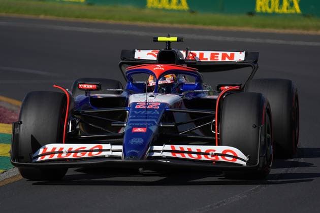 23.03.2024, Albert Park Circuit, Melbourne, FORMULA 1 ROLEX AUSTRALIAN GRAND PRIX 2024 ,im Bild Yuki Tsunoda (JPN), Visa Cash App RB Formula One Team Melbourne Albert Park Circuit Victoria Australien