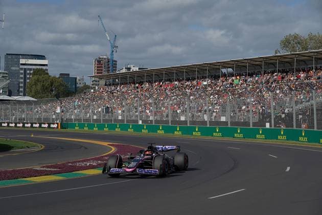 23.03.2024, Albert Park Circuit, Melbourne, FORMULA 1 ROLEX AUSTRALIAN GRAND PRIX 2024 ,im Bild Esteban Ocon (FRA), Alpine F1 Team Melbourne Albert Park Circuit Victoria Australien