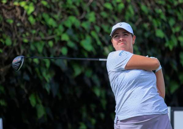 March 22, 2024, Palos Verdes, California, USA: Kristen Gillman during Round 2 of the Fir Hills Seri Pak Championship on Friday March 22, 2024 at the Palos Verdes Golf Club in Palos Verdes, California. JAVIER ROJAS PI Palos Verdes USA - ZUMAp124 20240322_zaa_p124_029 Copyright: xJavierxRojasx