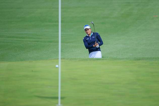 March 22, 2024, Palos Verdes, California, USA: Lexi Thompson during Round 2 of the Fir Hills Seri Pak Championship on Friday March 22, 2024 at the Palos Verdes Golf Club in Palos Verdes, California. JAVIER ROJAS PI Palos Verdes USA - ZUMAp124 20240322_zaa_p124_050 Copyright: xJavierxRojasx