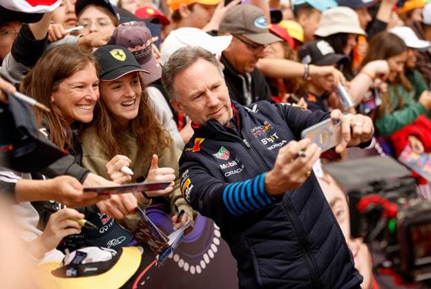 HORNER Christian (gbr), Team Principal of Red Bull Racing, portrait during the Formula 1 Rolex Australian Grand Prix 2024, 3rd round of the 2024 Formula One World Championship, WM, Weltmeisterschaft from March 22 to 24, 2024 on the Albert Park Circuit, in Melbourne, Australia - F1 - AUSTRALIAN GRAND PRIX 2024 DPPI Panoramic  240323_R03_AUSTRALIA__35A0842.jpg
