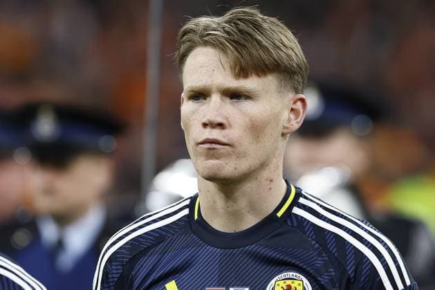 AMSTERDAM, 22-03-2024 , JohanCruyff Stadium , Friendly match between Netherlands and Scotland season 2023 2024. Final score 4-0. Scotland player Scott McTominay. Netherlands - Scotland  x24770241x Copyright: