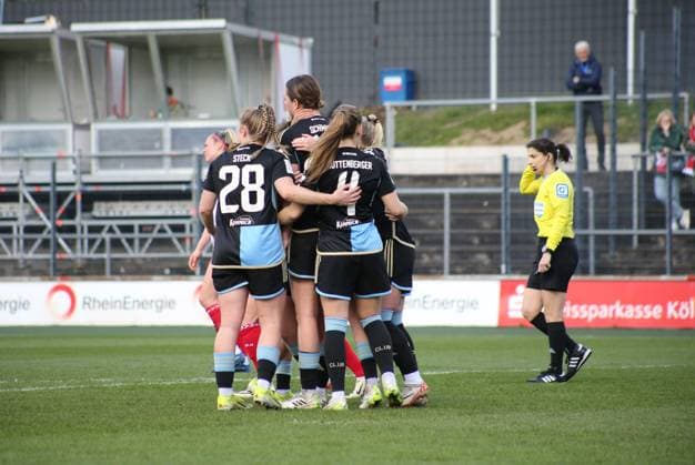 23.03.2024, xgrfx, Fussball 1.Bundesliga Damen, 1.FC Köln Frauen - 1.FC Nürnberg emspor, v.l. Tor, Lara Schmidt (1.FC Nürnberg) (DFL DFB REGULATIONS PROHIBIT ANY USE OF PHOTOGRAPHS as IMAGE SEQUENCES and or QUASI-VIDEO) Köln