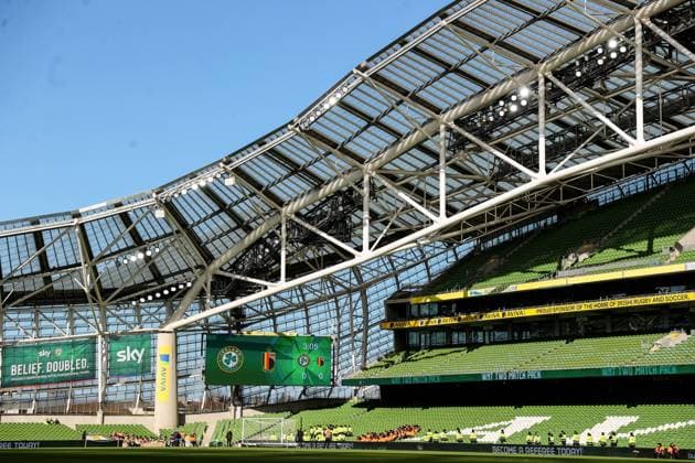 International Friendly, Länderspiel, Nationalmannschaft Aviva Stadium, Dublin 23 3 2024 Republic of Ireland vs Belgium A general view of the Aviva Stadium ahead of the game A general view of the Aviva Stadium ahead of the game 23 3 2024  Copyright: x INPHO RyanxByrnex RB1_6905