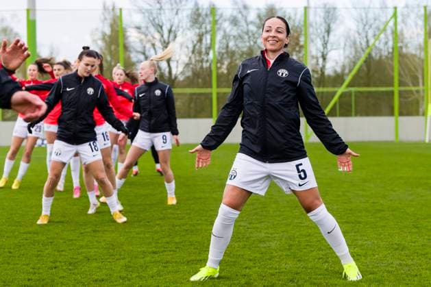 23.03.2024, Zürich, Heerenschürli, Women s Super League: FC Zürich - FC Luzern, 5 Vanessa Bernauer (FC Zurich) Zürich Heerenschürli Zürich Switzerland *** 23 03 2024, Zurich, Heerenschürli, Women s Super League FC Zurich FC Luzern, 5 Vanessa Bernauer FC Zurich Zurich Heerenschürli Zurich Switzerland  Copyright: xJustPictures.ch MarcioxMachadox