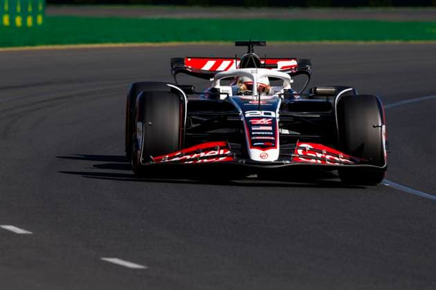 23rd March 2024: Melbourne Grand Prix Circuit, Melbourne, Victoria, Australia; Australian Formula 1 Grand Prix: Qualifying Day; Number 20 MoneyGram Haas driver Kevin Magnussen during quailifying  ActionPlus12620930 StephenxBlackberry