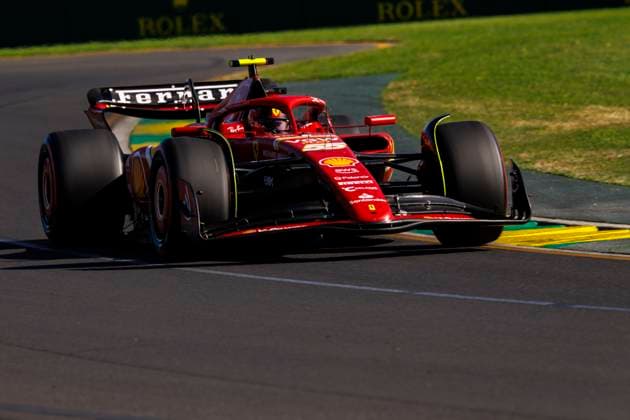 23rd March 2024: Melbourne Grand Prix Circuit, Melbourne, Victoria, Australia; Australian Formula 1 Grand Prix: Qualifying Day; Number 55 Scuderia Ferrari driver Carlos Sainz Jr during quailifying  ActionPlus12620949 StephenxBlackberry