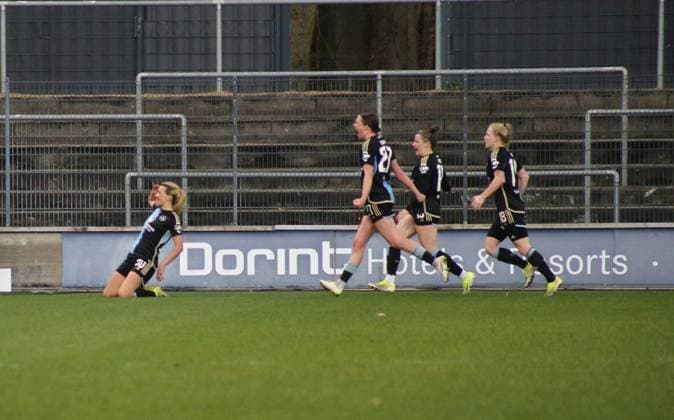 23.03.2024, xgrfx, Fussball 1.Bundesliga Damen, 1.FC Köln Frauen - 1.FC Nürnberg emspor, v.l. Tor, Medina Desic (1.FC Nürnberg) (DFL DFB REGULATIONS PROHIBIT ANY USE OF PHOTOGRAPHS as IMAGE SEQUENCES and or QUASI-VIDEO) Köln
