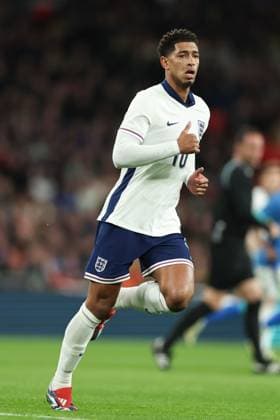 Jude Bellingham of England England v Brazil, International Football Friendly, Wembley Stadium, Wembley, London, UK - 23 03 2024 Editorial use only  Copyright: xMattxImpey Shutterstockx 14399525d