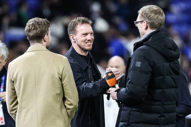 Fussball, UEFA Länderspiel Saison 2023 24 Freundschaftsspiel Frankreich - Deutschland 23.03.2024, Groupama Stadium Lyon Julian Nagelsmann (Trainer Deutschland) Lyon Groupama Stadium Frankreich